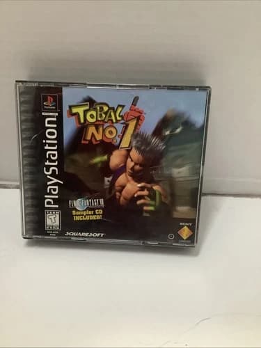 Tobal No. 1 (Playstation 1 PS1) Box game and booklet no demo disc.tested