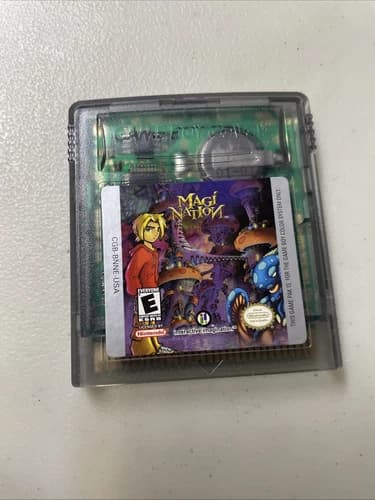 Magi-Nation Nintendo Game Boy Color GBC - Tested Authentic
