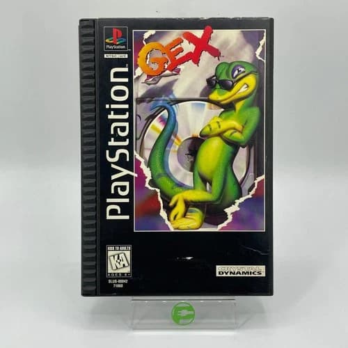 Gex (Sony PlayStation 1 PS1, 1995)