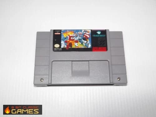 Plok - GAME ONLY - SUPER NINTENDO SNES 44a