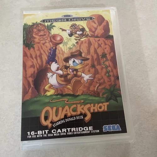 QuackShot Starring Donald Duck (Sega Genesis, 1991) Cartridge Only Tested