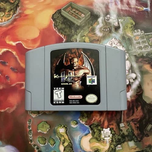 Killer Instinct Gold N64 Nintendo 64 Cartridge Only Authentic Tested