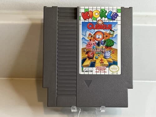 Kickle Cubicle - 1990 NES Nintendo Game - Cart Only - TESTED!