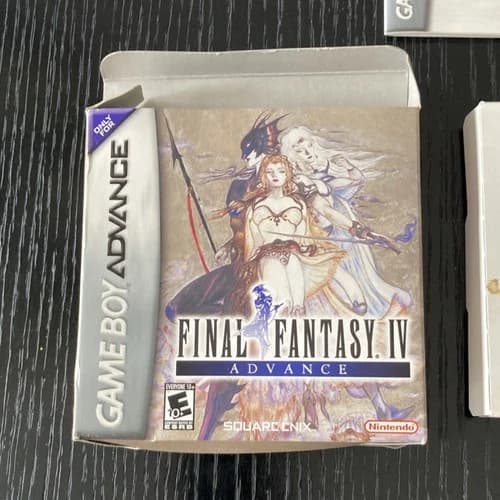 Final Fantasy IV Advance Square Enix Game Boy Advance Box Manual Included