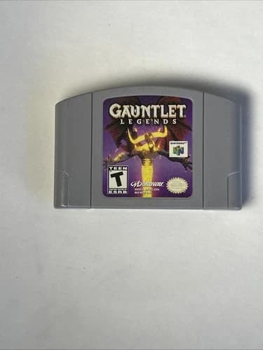 Gauntlet Legends (Nintendo 64, 1999) N64 Authentic Cartridge