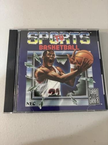 USED - TURBOGRAFX-16 - TV Sports Basketball (TurboGrafx-16, 1991)