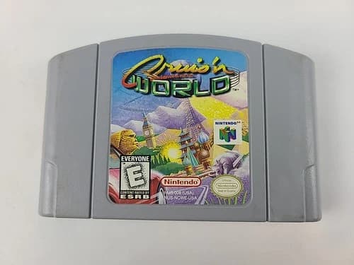 Cruis'n World N64 (Cruisin) Authentic Nintendo 64 Cartridge Only, Tested & Works