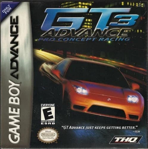 GT Advance 3 Pro Concept Racing - Game Boy Advance