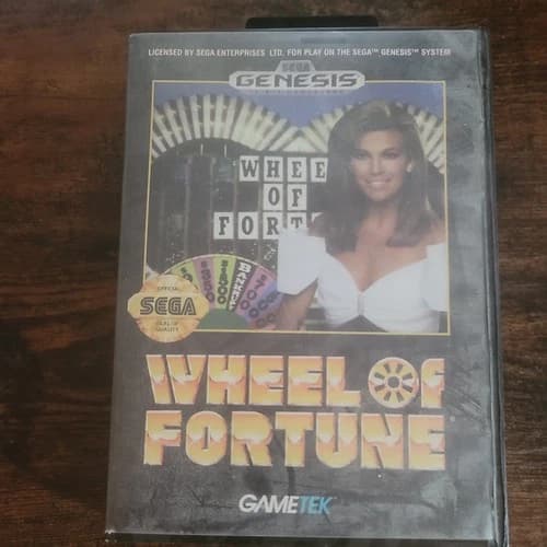 Wheel of Fortune (Sega Genesis, 1992) Complete in box | Tested