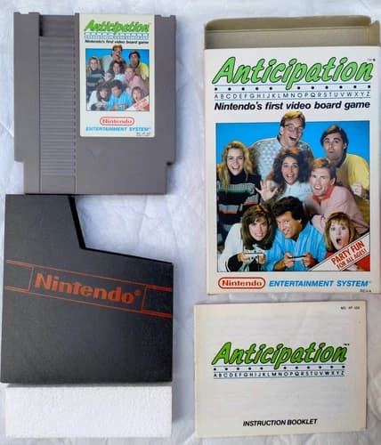 ANTICIPATION ~ Nintendo NES ~ CIB Complete in Box w/ Manual ~ EXCELLENT/ TESTED