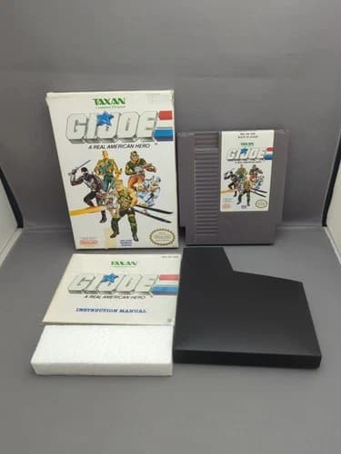 * G.I. Joe A Real American Hero (Nintendo Entertainment System NES) Complete CIB