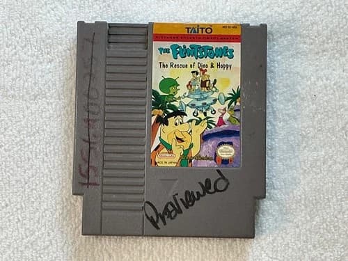 Flintstones The Rescue of Dino and Hoppy (Nintendo NES, 1991)