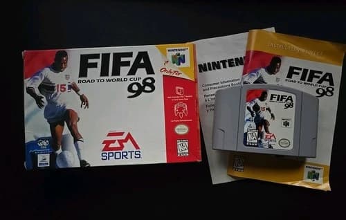 FIFA Road to World Cup 98 N64 - CIB