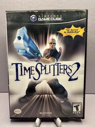 TimeSplitters 2 Gamecube, CIB, Tested