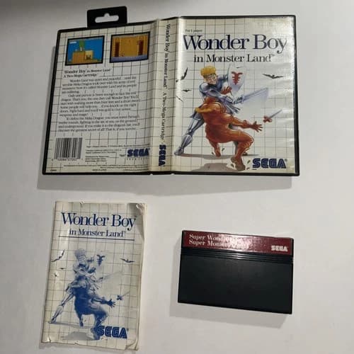 Wonder Boy in Monster Land (Sega Master, 1988)