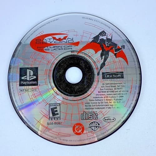 Batman Beyond: Return of the Joker Sony Playstation 1 PS1- Disc Only