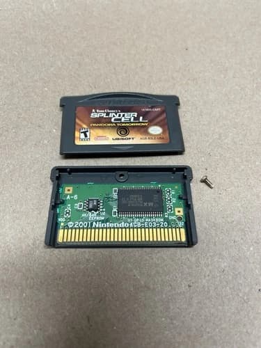 Tom Clancy's Splinter Cell Pandora Tomorrow Game Boy Advance GBA Game AUTHENTIC