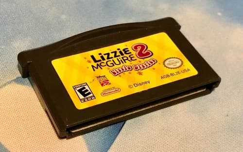 Lizzie McGuire 2: Lizzie Diaries (Nintendo Game Boy Advance, GBA 2004) CANADA
