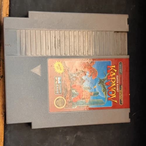 Data East Karnov Nintendo NES Game Cartridge NTSC-U/C US/Canada Classic Action