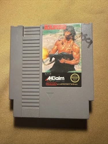 Nintendo Entertainment System NES Rambo Cartridge Only