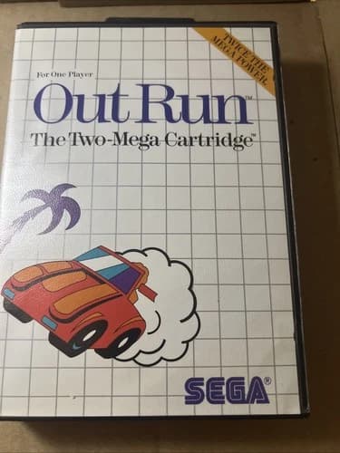 Out Run (Sega Master System SMS) Complete CIB