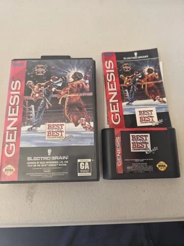 Best Of The Best Karate - Sega Genesis Game Complete