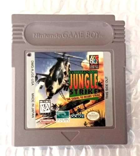 Jungle Strike Authentic (Nintendo Game Boy, 1995)