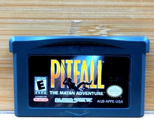 Pitfall: The Mayan Adventure Game Boy Advance Nintendo GBA TESTED & WORKS