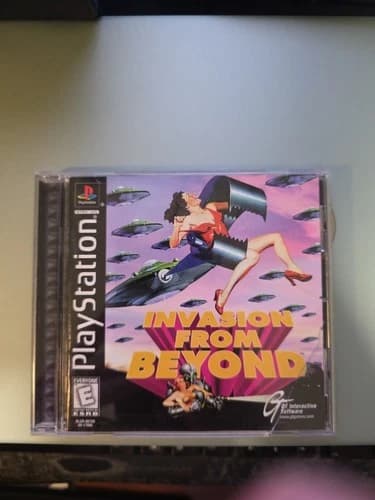 Invasion From Beyond (Sony PlayStation 1, 1998) COMPLETE TESTED WORKS