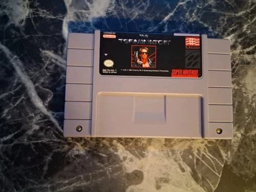 The Terminator SNES Authentic Contacts Cleaned