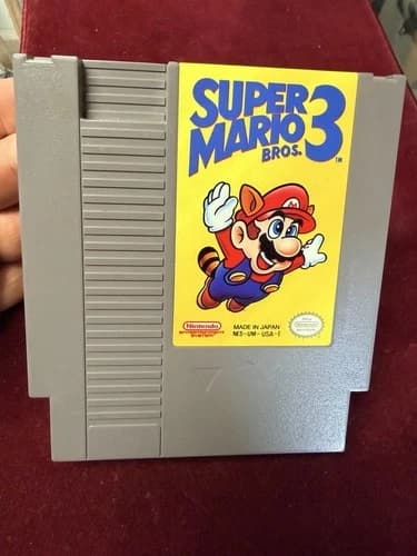 Super Mario Bros 3 NES Nintendo Original Authentic Cartridge Tested