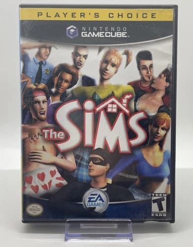 The Sims (Nintendo GameCube, 2003) Complete With Manual
