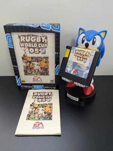 SEGA Genesis RUGBY WORLD CUP 95 Retrogame CIB