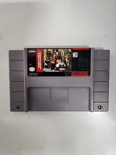 Where in Time is Carmen Sandiego? (SNES, 1993) Authentic Cartridge Only