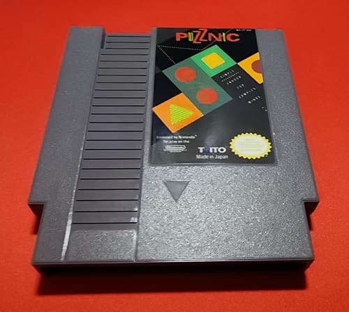 Puzznic - Original NES Good Condition Tested and Working