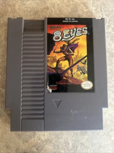 8 Eyes (Nintendo Entertainment System, 1990) NES Authentic Tested Cartridge Only