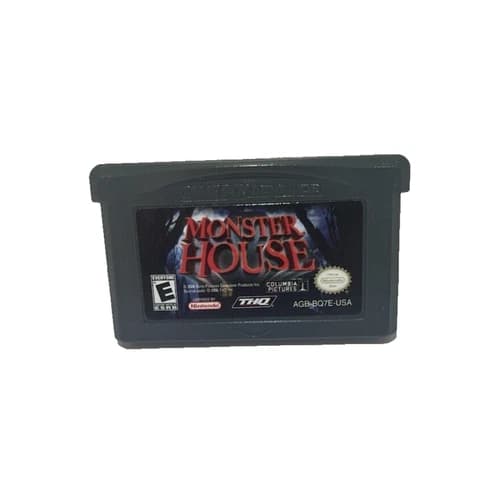 Monster House (Nintendo Game Boy Advance, 2006) - TESTED