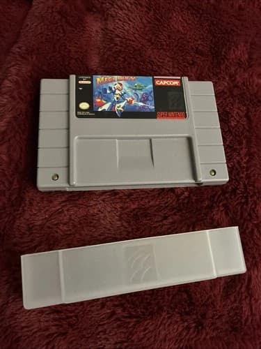 Capcom Mega Man X SNES Mega Man X Series NTSC-U/C Game Cartridge With Cover