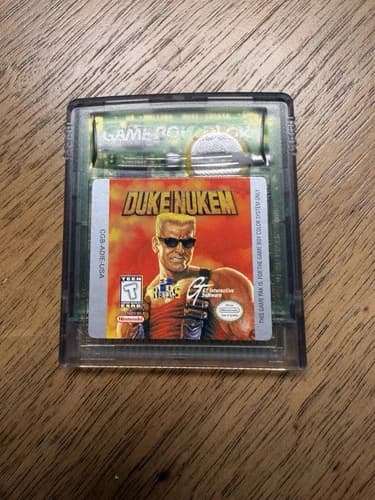 Duke Nukem Gameboy Color New Battery Authentic Tested Working Cartridge Only GBC