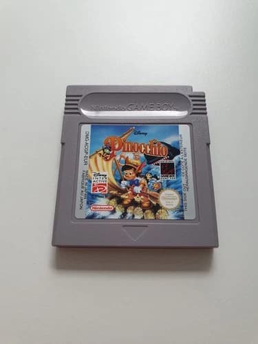 Pinocchio | GameBoy Game Module | Nintendo Game Boy Classic | MINT CONDITION