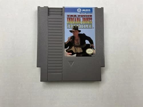 Young Indiana Jones Chronicles (Nintendo, NES) Authentic - Cleaned & Tested