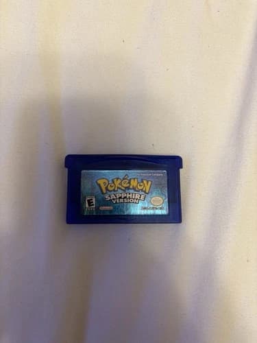 Nintendo Pokémon Sapphire Version Game Boy Advance (AuthenticTested) Dry Battery