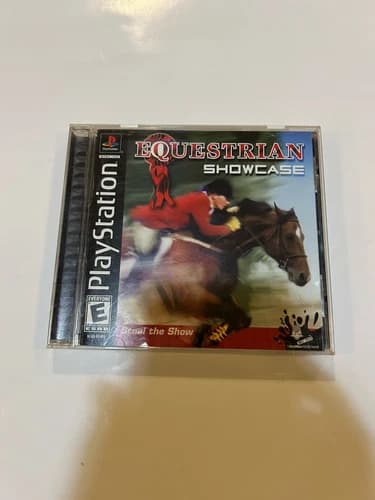 Equestrian Showcase (Sony PlayStation 1, 2003) CIB Complete With Manual