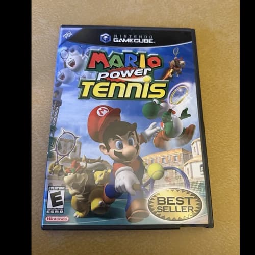 Nintendo Mario Power Tennis Nintendo GameCube Manual Included CIB