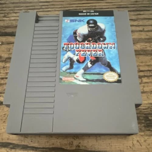 SNK Touchdown Fever Nintendo NES Game Cartridge NTSC-U/C US/Canada