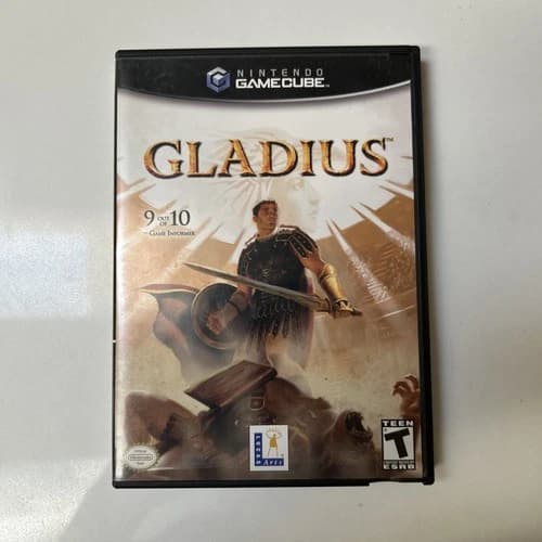 LucasArts Gladius Nintendo GameCube 2003 Complete with Manual RPG T Rated
