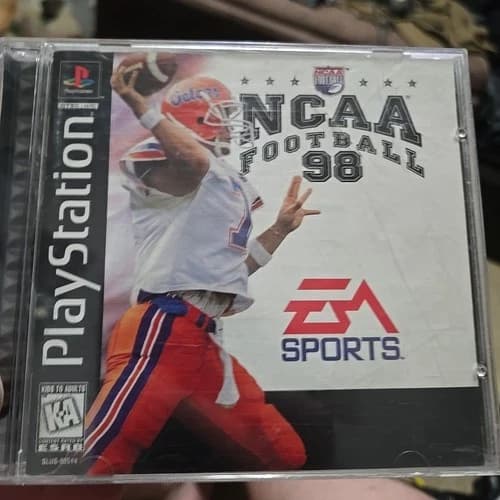 Ncaa Football 98 - PS1 Playstation Game Good Condition CIB Tested And Working