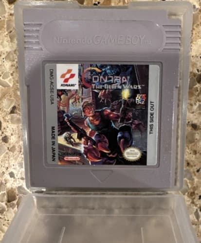 Nintendo Contra: The Alien Wars Game Boy Contra Series NTSC-U/C Konami Cartridge