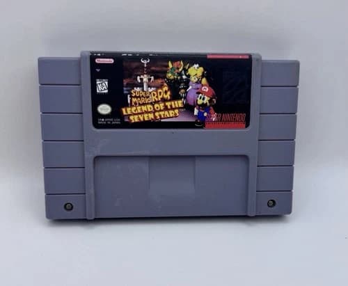 Nintendo Super Mario RPG: Legend of the Seven Stars Super Mario SNES