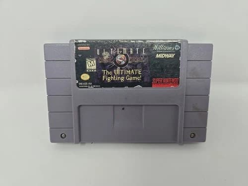 Ultimate Mortal Kombat 3 (Nintendo SNES) Authentic - Tested